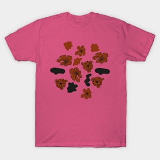 Red daisy T-Shirt